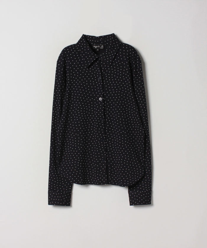 Jdf9 Chemise ドットシャツ Agnes B Femme レディース アニエスベー公式通販サイト