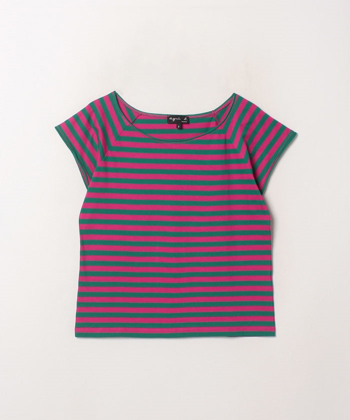 Outlet Ja93 Ts ボーダーtシャツ Agnes B Femme レディース アニエスベー公式通販サイト