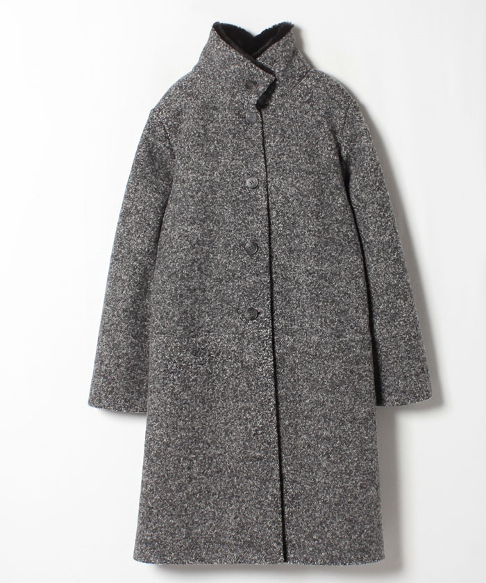 Outlet Jew6 Manteau スタンドカラーコート Agnes B Femme レディース アニエスベー公式通販サイト