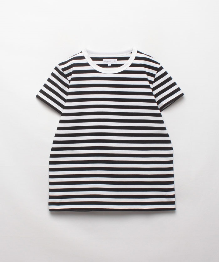 J008 Ts ボーダーtシャツ Agnes B Femme レディース アニエスベー公式通販サイト