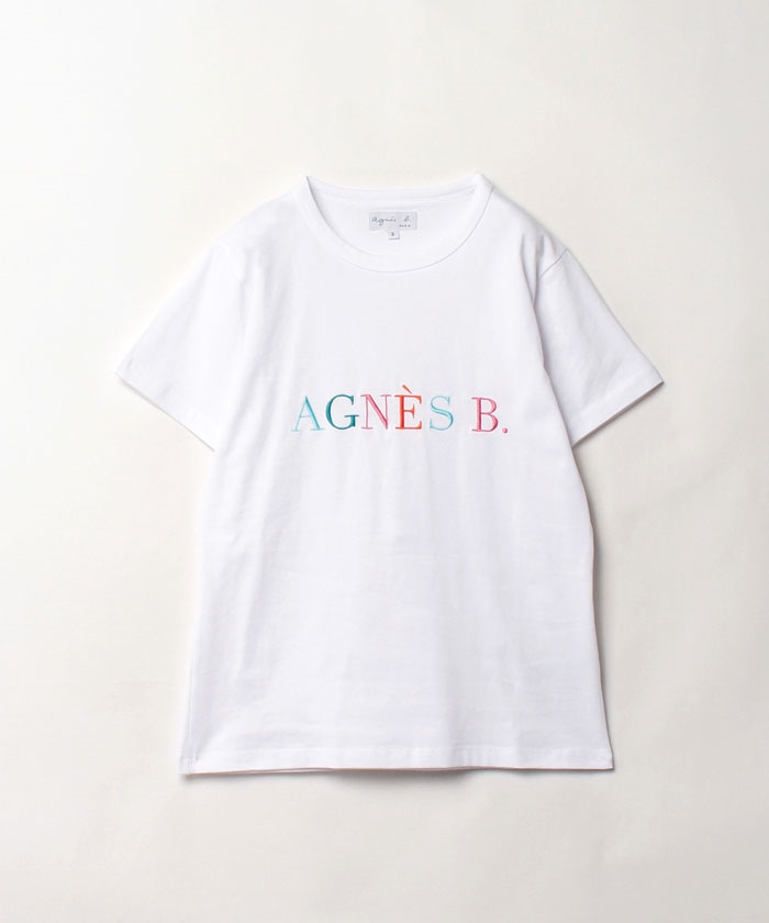 K328 Ts ロゴtシャツ Agnes B Femme レディース アニエスベー公式通販サイト