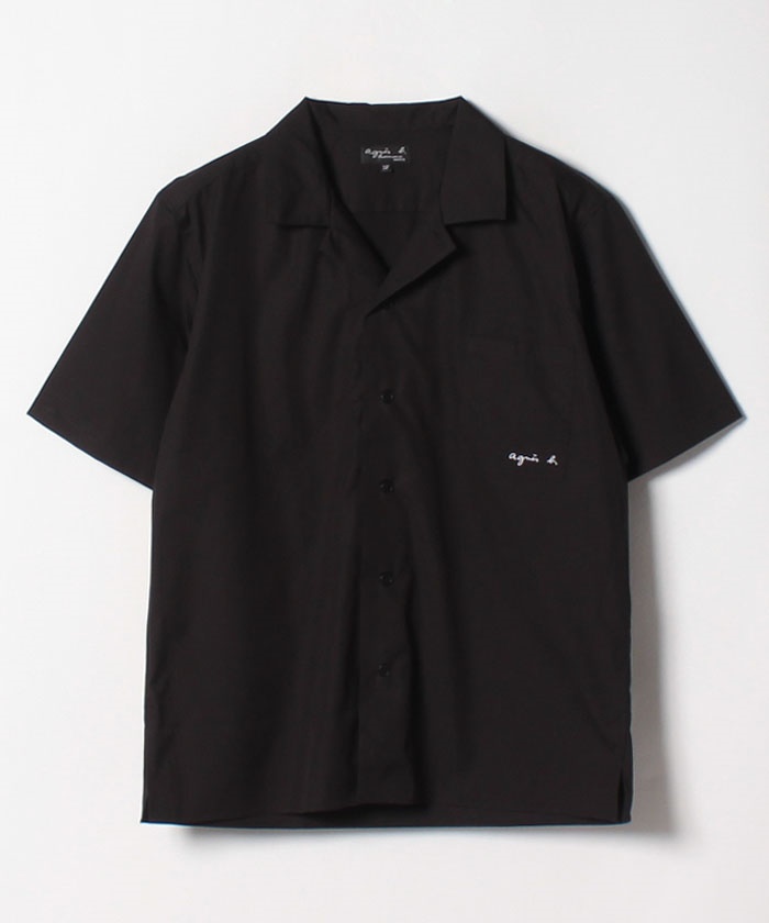 U2 Chemise 半袖ロゴ刺繍シャツ Agnes B Homme メンズ アニエスベー公式通販サイト