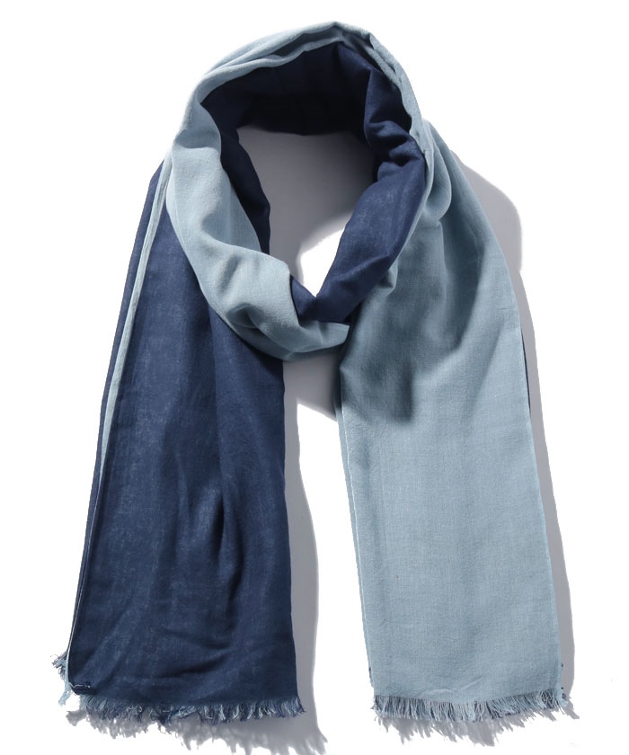 Outlet Gt79 Echarpe バイカラーストール Agnes B Homme メンズ アニエスベー公式通販サイト