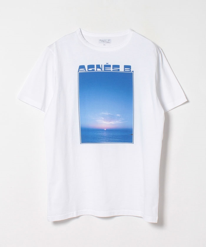 Ns27 Ts フォトプリントtシャツ Agnes B Homme メンズ アニエスベー公式通販サイト