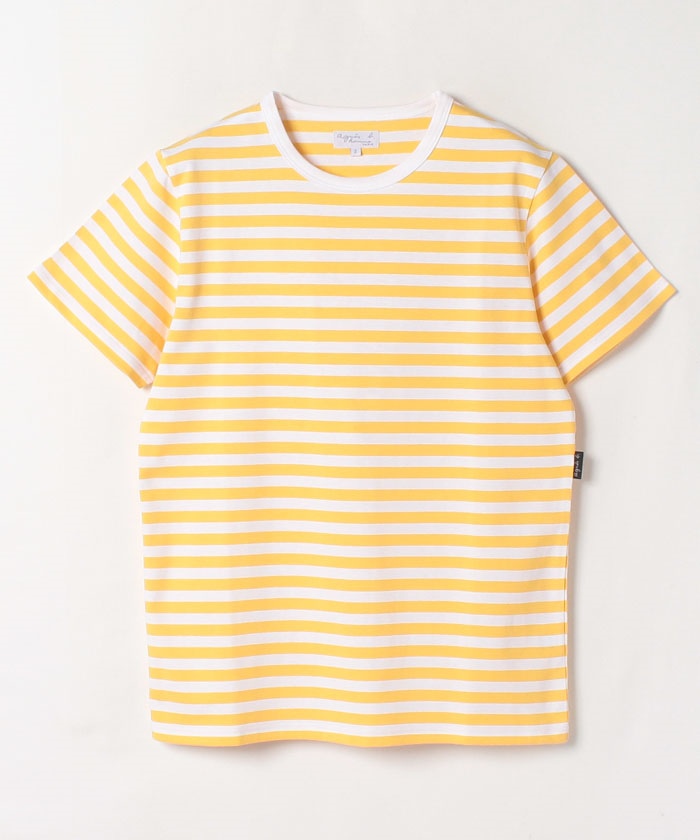 J008 Ts ボーダーtシャツ Agnes B Homme メンズ アニエスベー公式通販サイト
