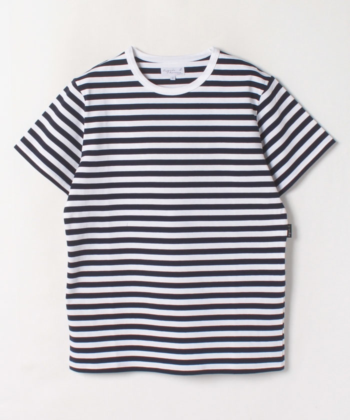 J008 Ts ボーダーtシャツ Agnes B Homme メンズ アニエスベー公式通販サイト