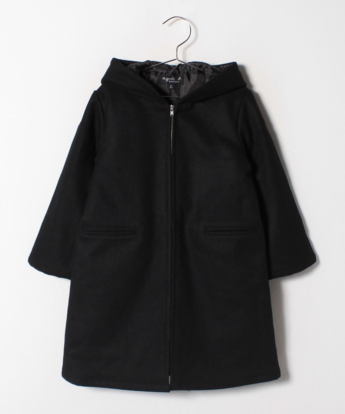Uac1 E Manteau キッズ ジップアップコート Agnes B Enfant キッズ アニエスベー公式通販サイト