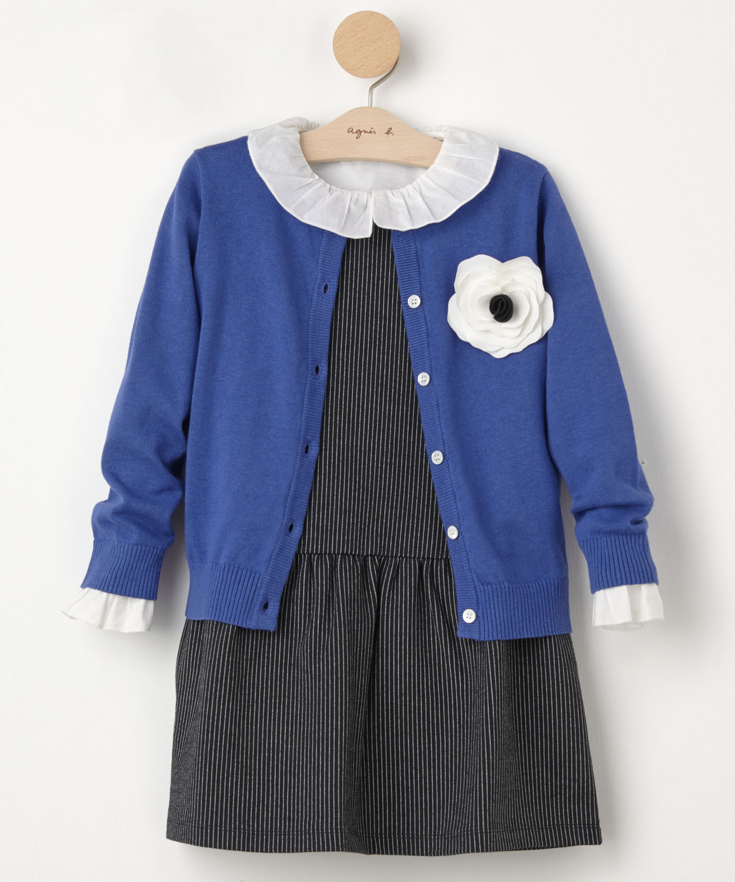 Outlet Jfn7 E Robe キッズ ストライプワンピース Agnes B Enfant キッズ アニエスベー公式通販サイト