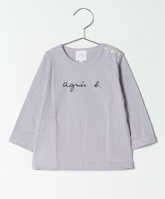 S137 L Ts ベビー ロゴtシャツ Agnes B Enfant キッズ アニエスベー公式通販サイト