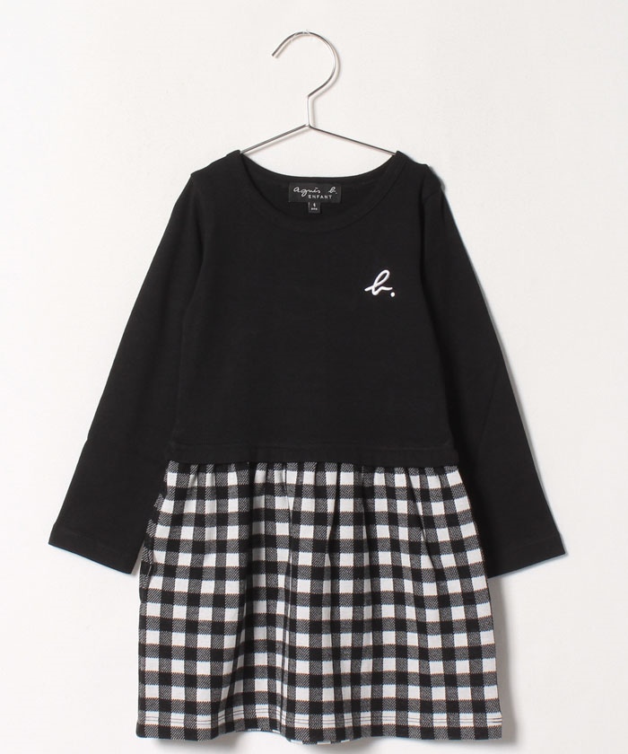 Outlet Jgc7 E Robe キッズ ドッキングワンピース Agnes B Enfant キッズ アニエスベー公式通販サイト