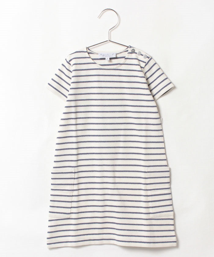 Jei8 Robe キッズ ボーダーワンピース Agnes B Enfant キッズ アニエスベー公式通販サイト