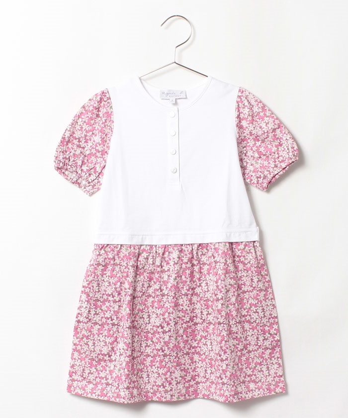 Jfn2 E Robe キッズ リバティプリントワンピース Agnes B Enfant キッズ アニエスベー公式通販サイト