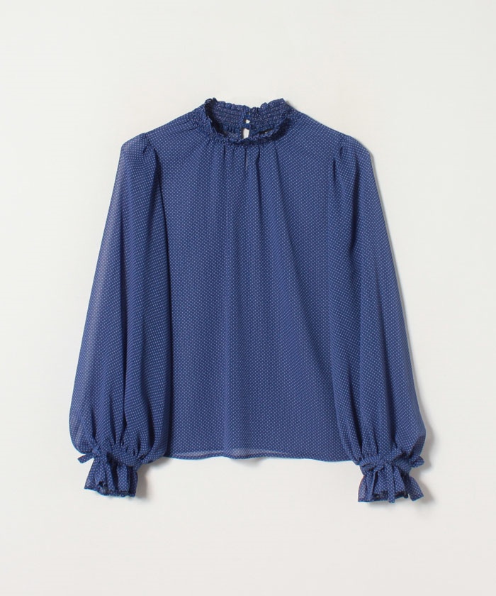 Outlet Wo87 Chemise ドットシフォンブラウス To B By Agnes B アニエスベー公式通販サイト