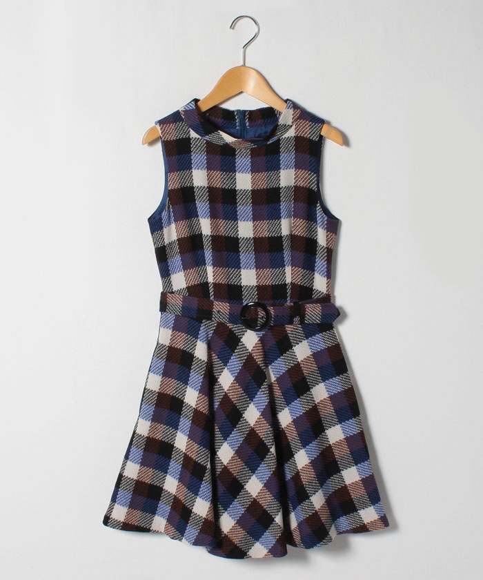 Wk26 Robe ブロックチェックワンピース To B By Agnes B アニエスベー公式通販サイト
