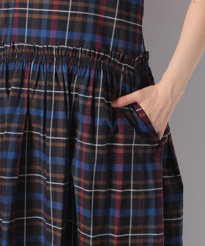 Outlet Wp95 Robe チェックロングワンピース To B By Agnes B アニエスベー公式通販サイト