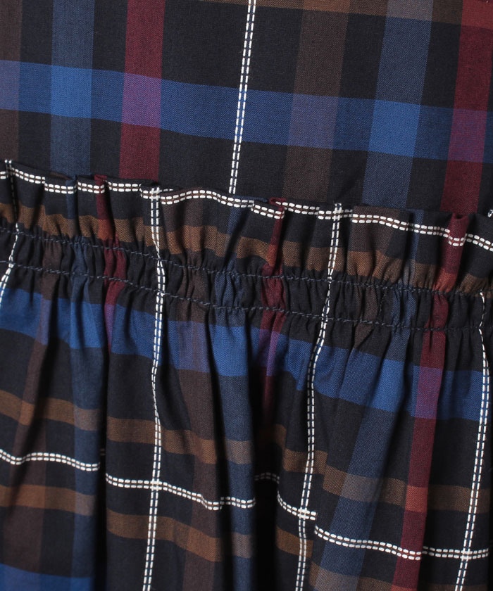 Outlet Wp95 Robe チェックロングワンピース To B By Agnes B アニエスベー公式通販サイト