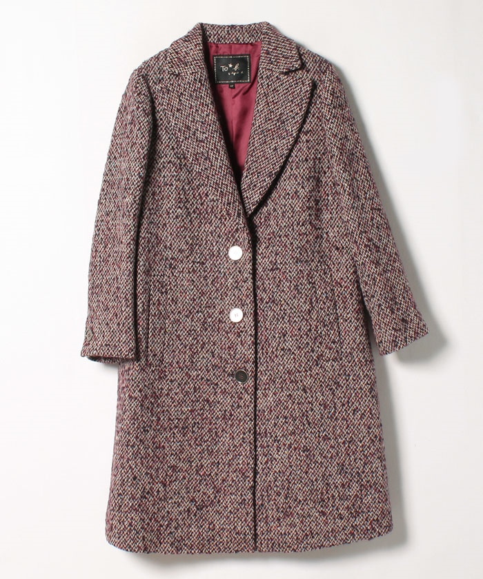 Outlet Wq51 Manteau ツイードコート To B By Agnes B アニエスベー公式通販サイト