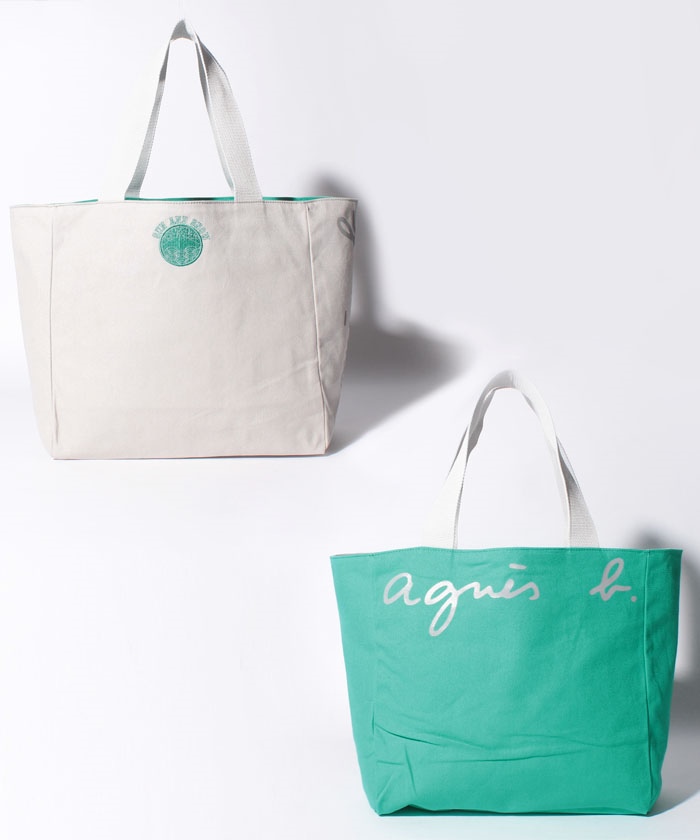 Oah06 01 リバーシブルトートバッグ Agnes B Voyage Homme アニエスベーボヤージュ オム アニエスベー公式通販サイト