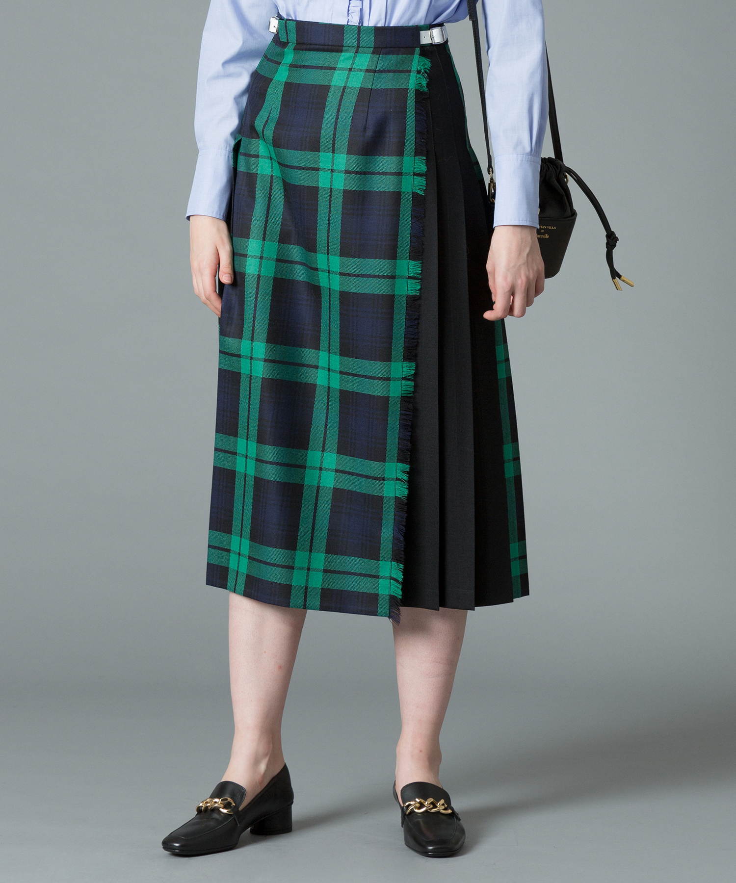 スカート O´NEIL of DUBLIN/オニールオブダブリン LONG KILT SKIRT