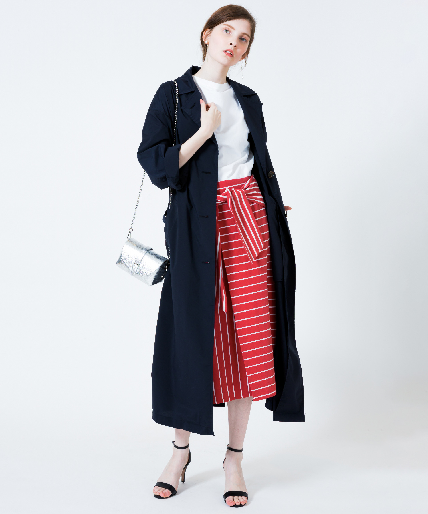 ポリタイプライターコート Allureville Official Online Shop アルアバイル公式通販サイト