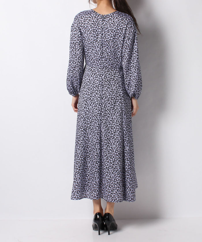 公式 アルアバイル 小鳥花柄 ロングワンピース 新作saleセール30 Off Mahatmaacademy Com