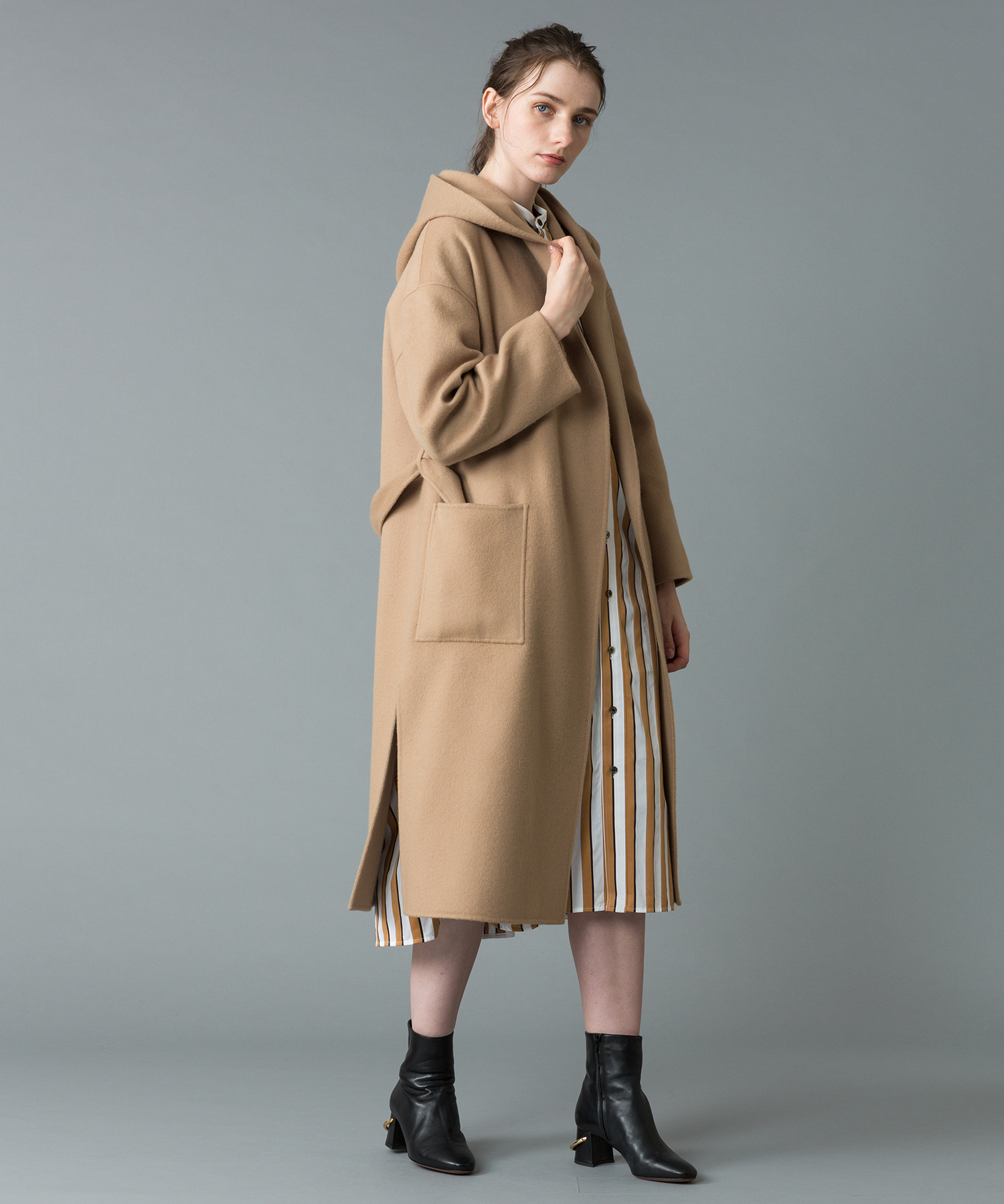 リバーフーディミドルコート |allureville OFFICIAL ONLINE SHOP ...