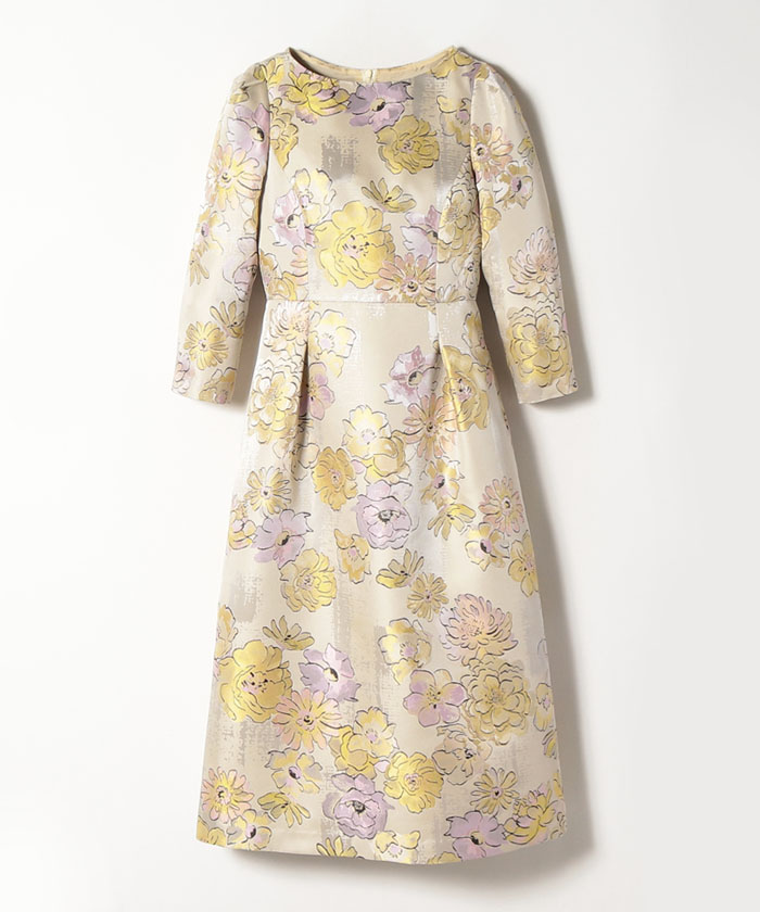 Loulou Willoughby フラワージャガードワンピース Allureville Official Online Shop アルアバイル公式通販サイト