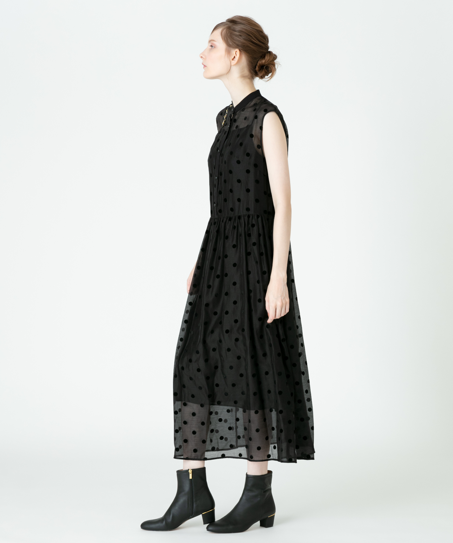 Loulou Willoughby フロッキードットワンピース Allureville Official Online Shop アルアバイル公式通販サイト