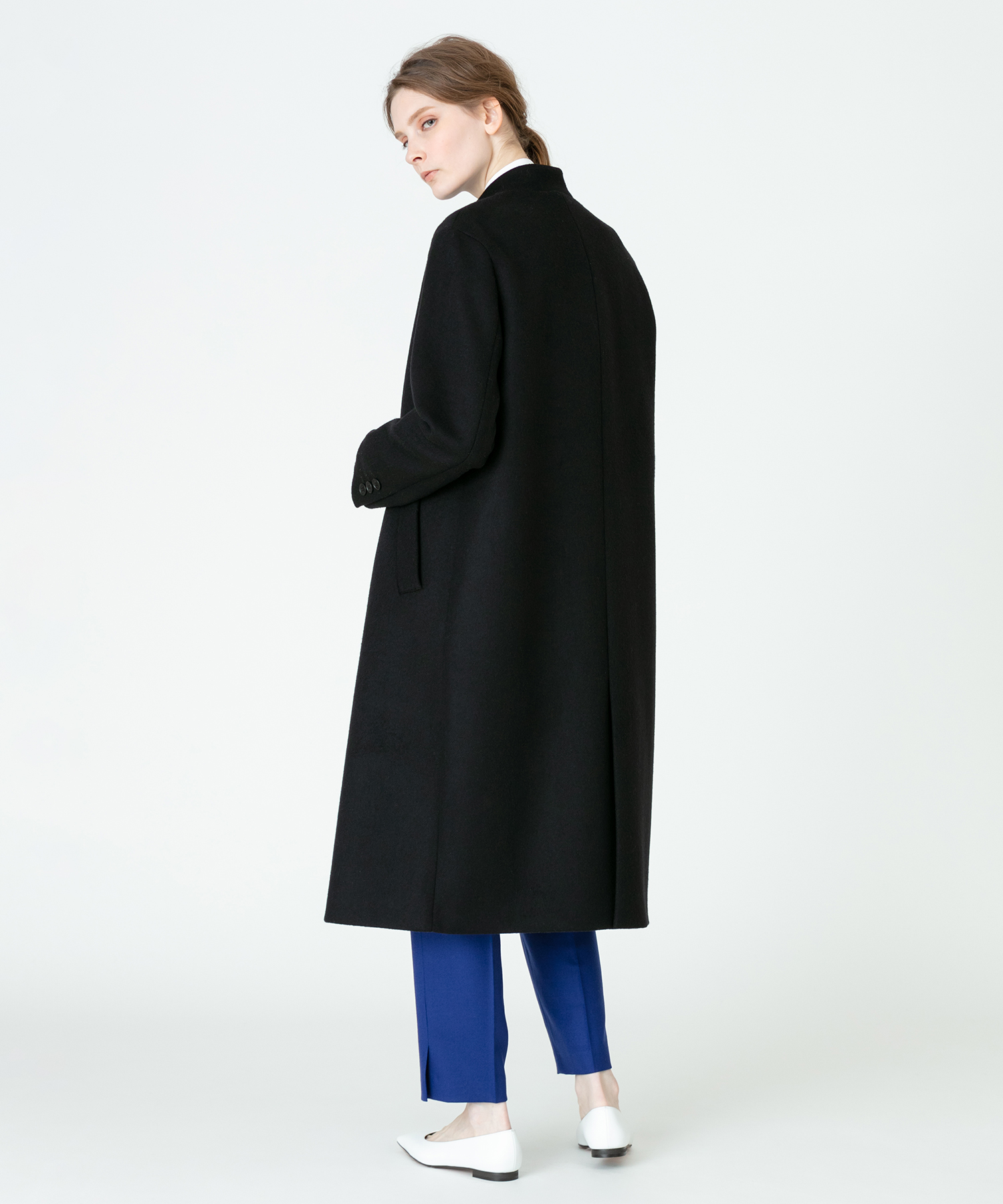ショートビーバーストレートコート |allureville OFFICIAL ONLINE SHOP(アルアバイル公式通販サイト) ショートビーバーストレートコート |allureville OFFICIAL ONLINE SHOP(アルアバイル公式通販サイト)