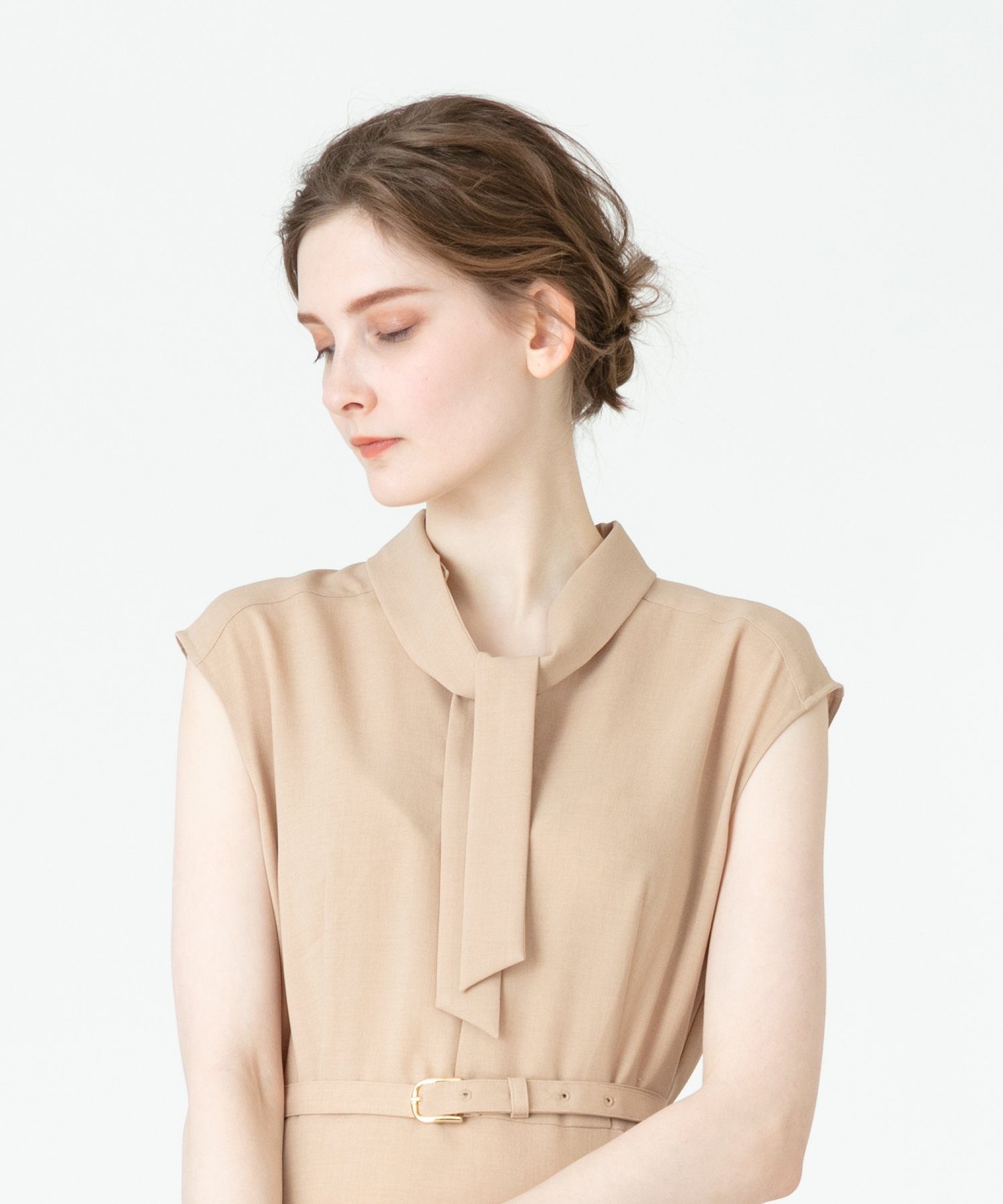 ベルト付きタイワンピース |allureville OFFICIAL ONLINE SHOP ...
