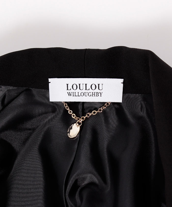 LOULOU WILLOUGHBY】タキシードジレ ｜allureville OFFICIAL ONLINE