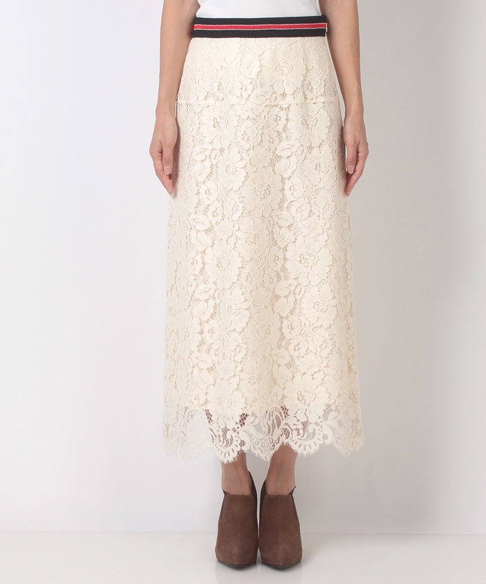 お値下げ☆DIANNEVONFURSTENBERG レーススカート SALE50%OFF】裾レーススカート : shopingxg
