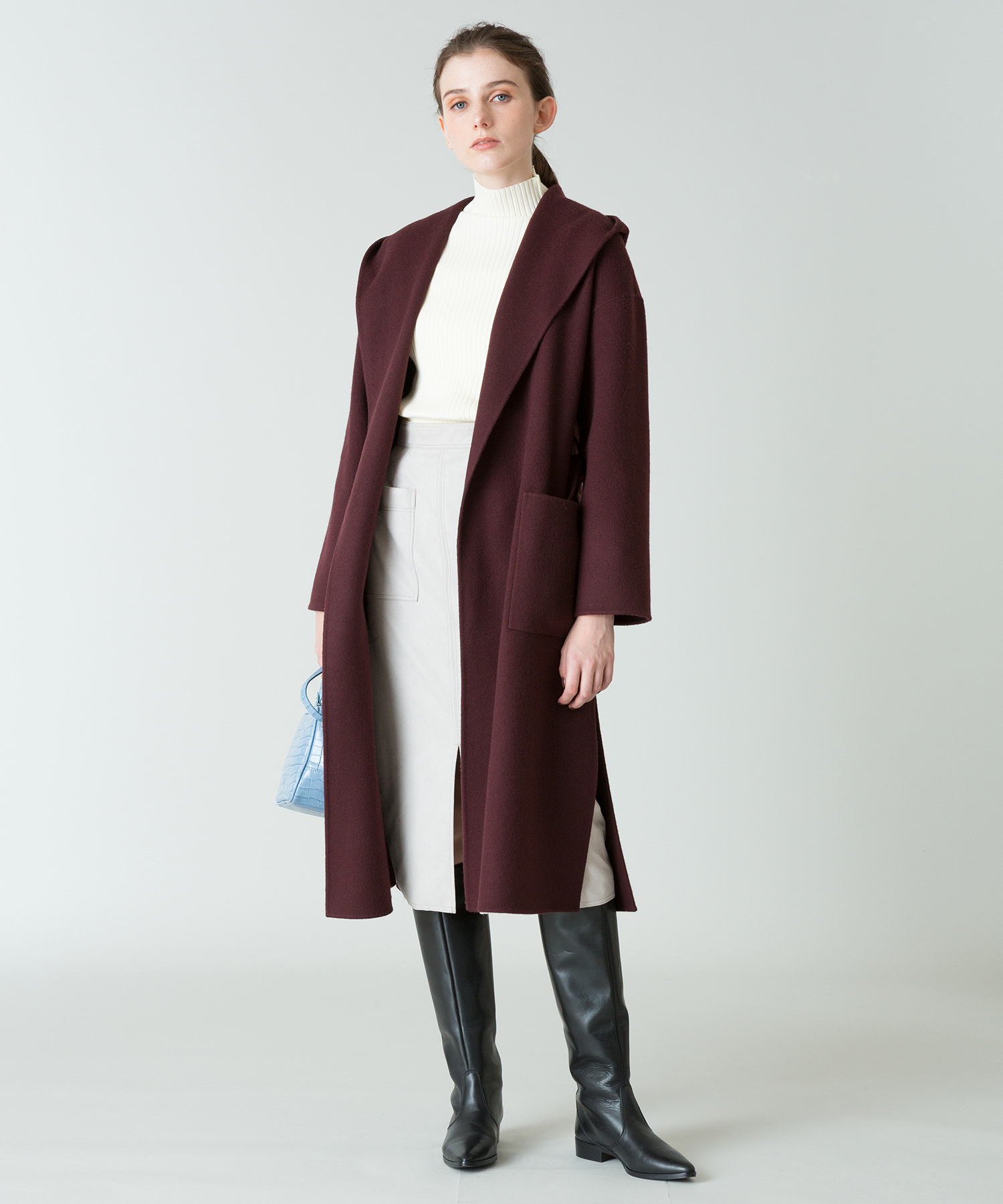 リバーフーディミドルコート |allureville OFFICIAL ONLINE SHOP ...