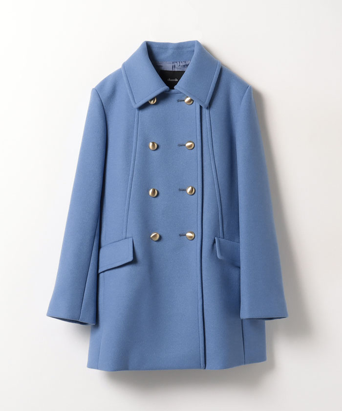 ダブルクロスオフィサーコート ｜allureville OFFICIAL ONLINE SHOP 