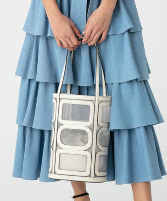 yORSETTO(IZbg)z TULE BUCKET BAG