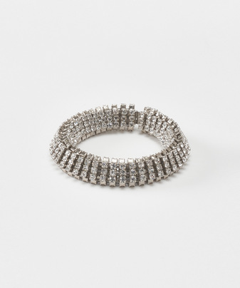yHELENEZUBELDIA(w[kYxfBA)z SWALOVSKI TUBE BRACELET
