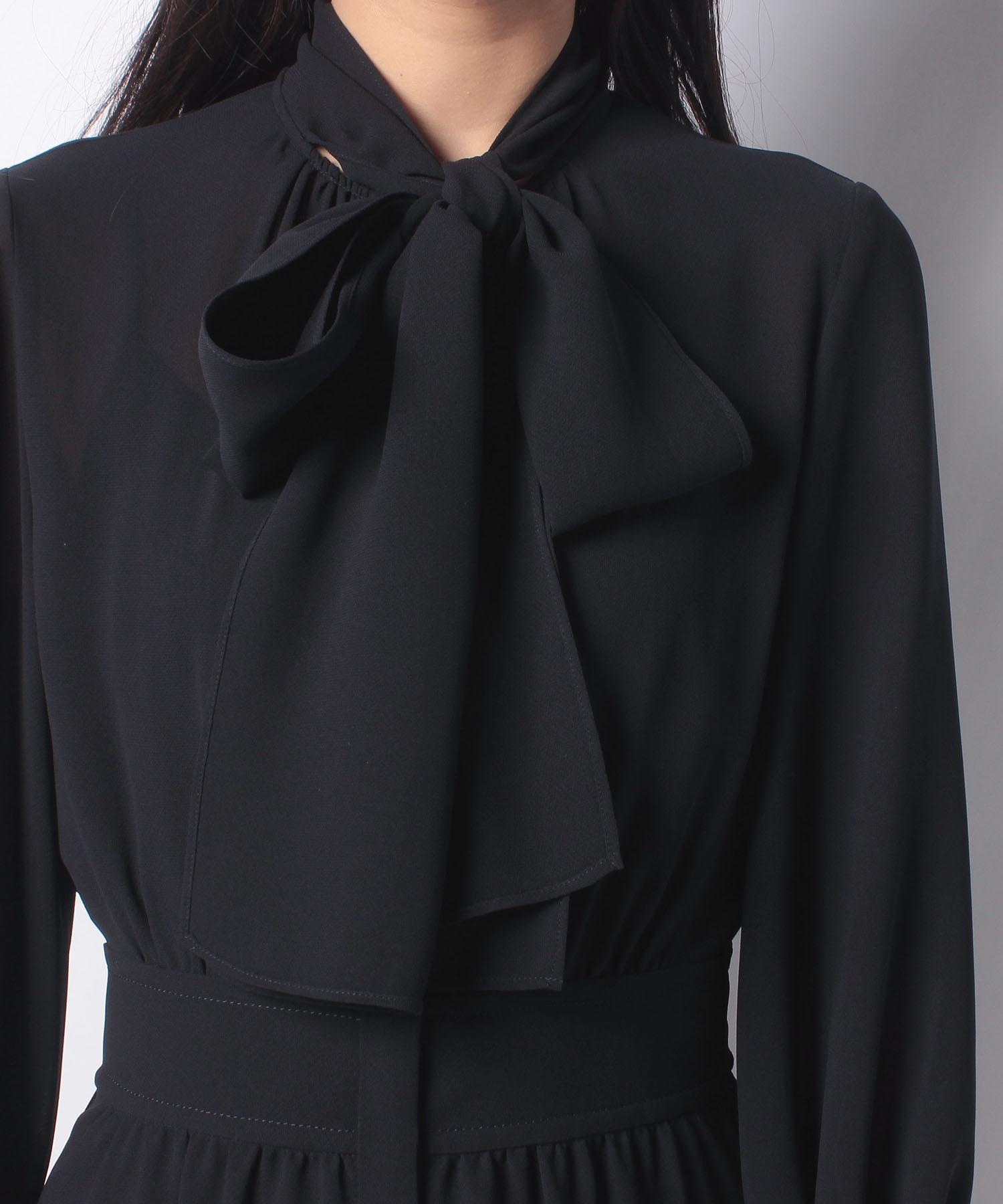 21 Eternal Line シアードビーボウタイワンピース Anayi Official Online Store アナイ 公式サイト