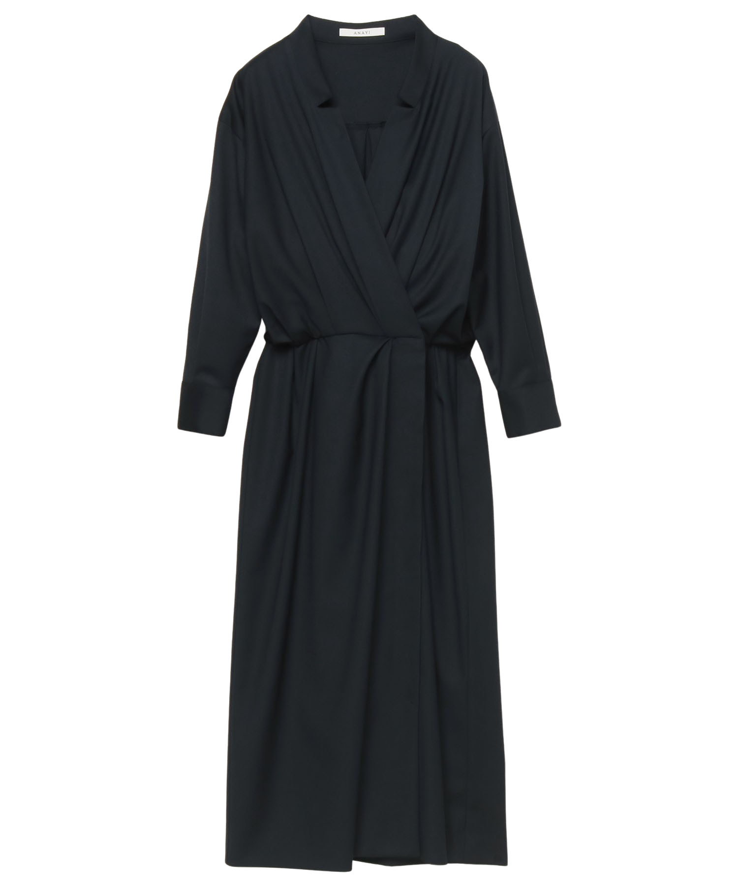 ギャバストレッチカシュクールワンピース Anayi Official Online Store アナイ 公式通販