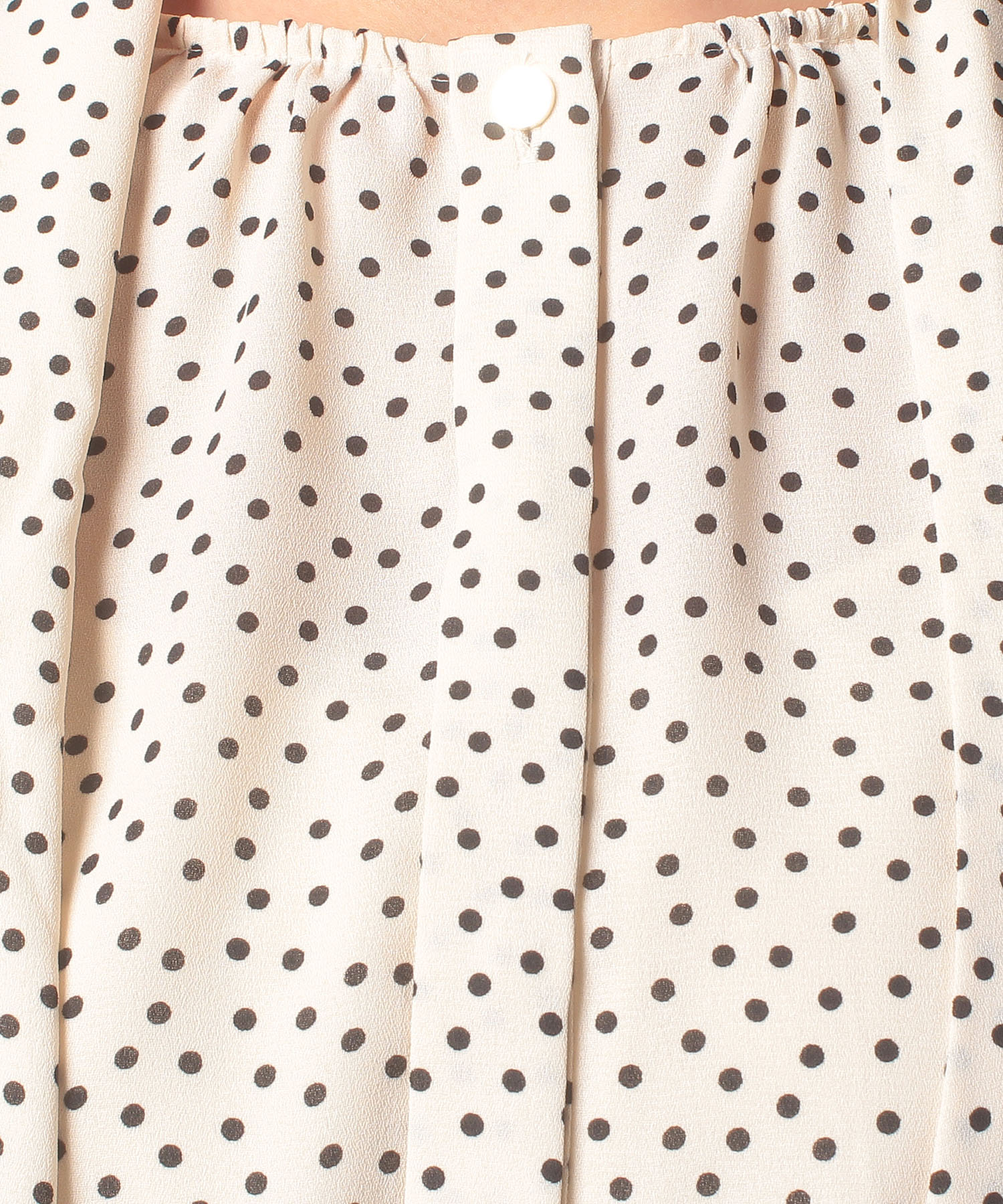 ランダムドットプリントボウタイワンピース Anayi Official Online Store アナイ 公式通販