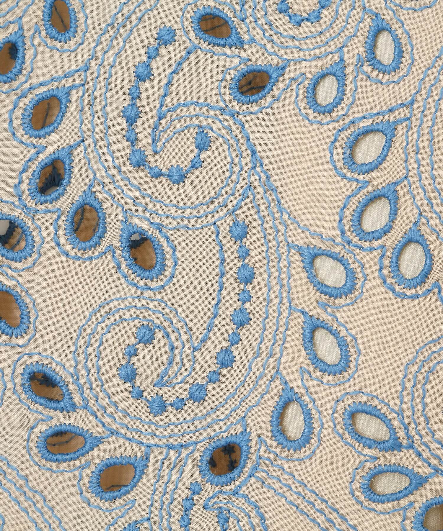 バイカラーペイズリーvネック ワンピース Anayi Official Online Store アナイ 公式通販