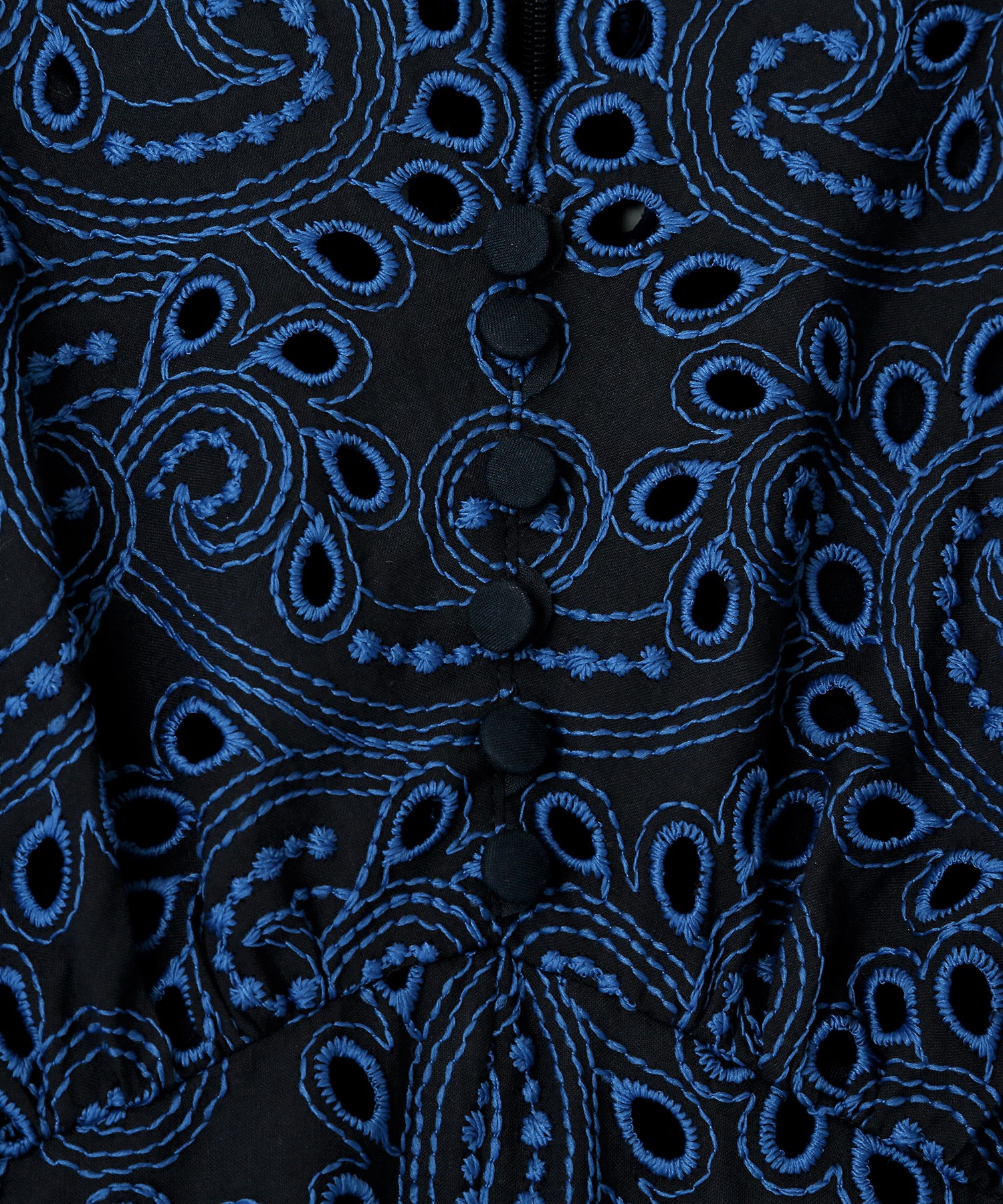 バイカラーペイズリーvネック ワンピース Anayi Official Online Store アナイ 公式通販