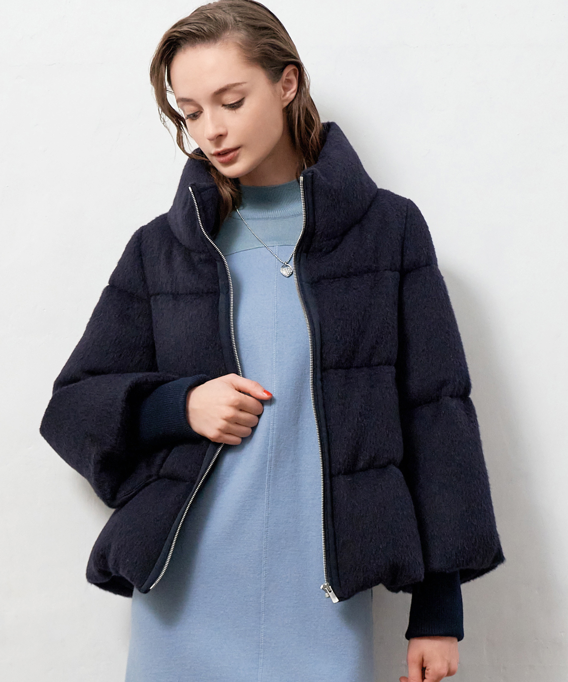 アルパカシャギーダウンコート｜ANAYI OFFICIAL ONLINE STORE | アナイ 