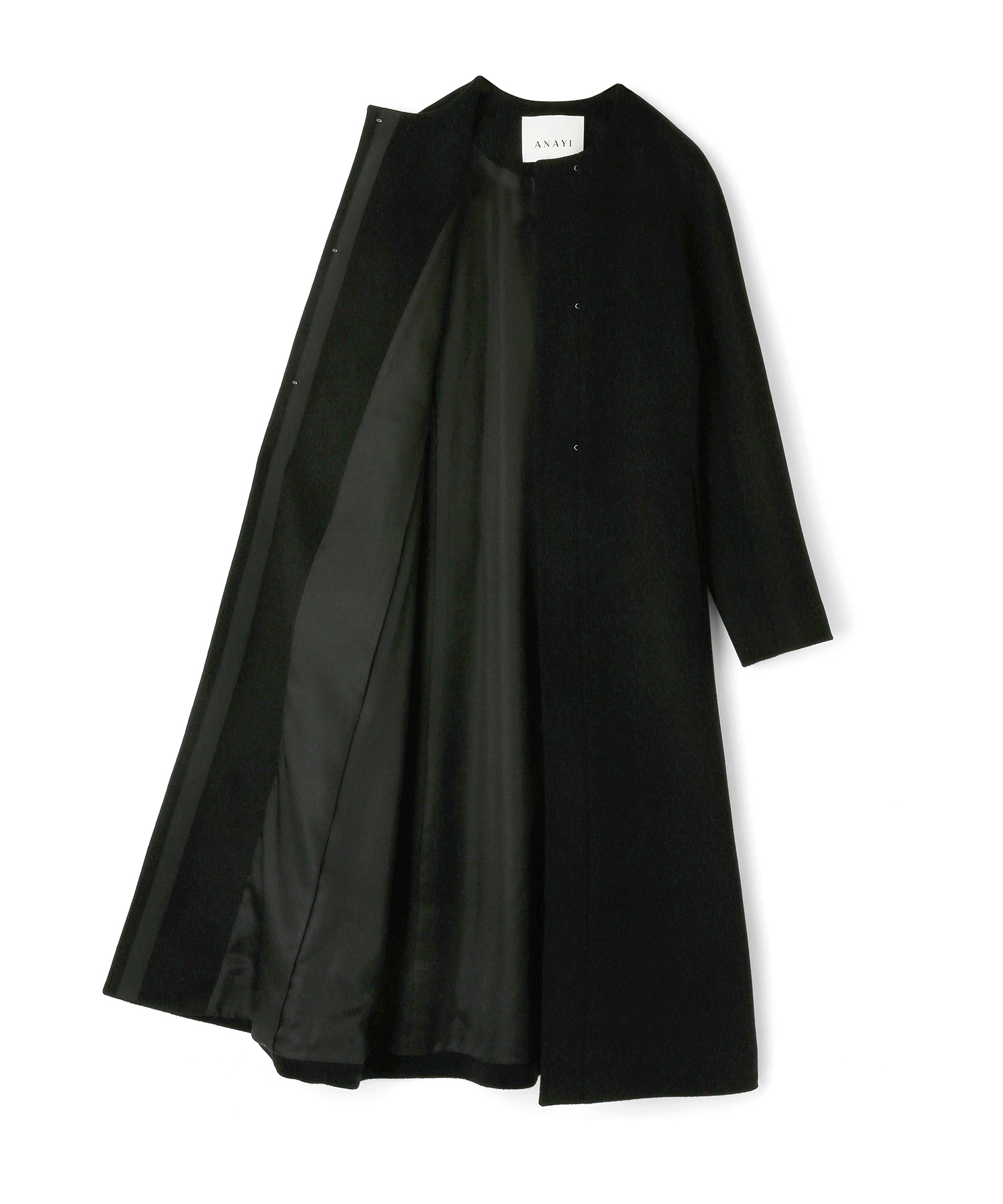 カシミヤクルーコート|ANAYI OFFICIAL ONLINE STORE | アナイ 公式サイト
