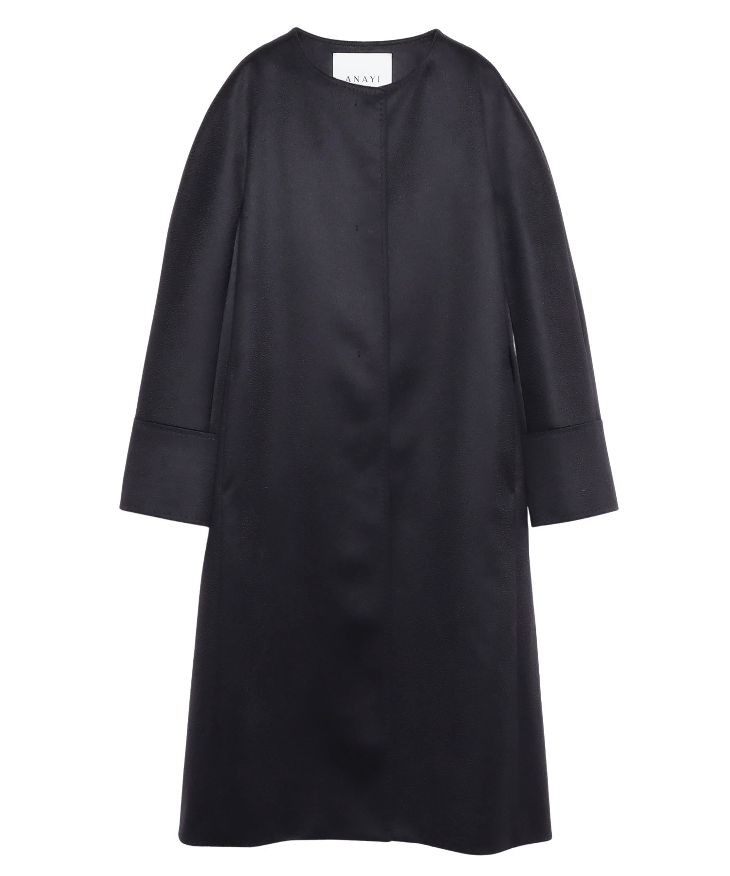 カシミヤクルーネックコート|ANAYI OFFICIAL ONLINE STORE ...