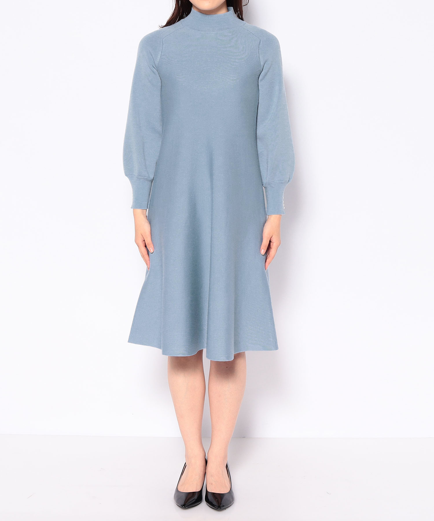 ウールスムースAラインワンピース｜ANAYI OFFICIAL ONLINE STORE 