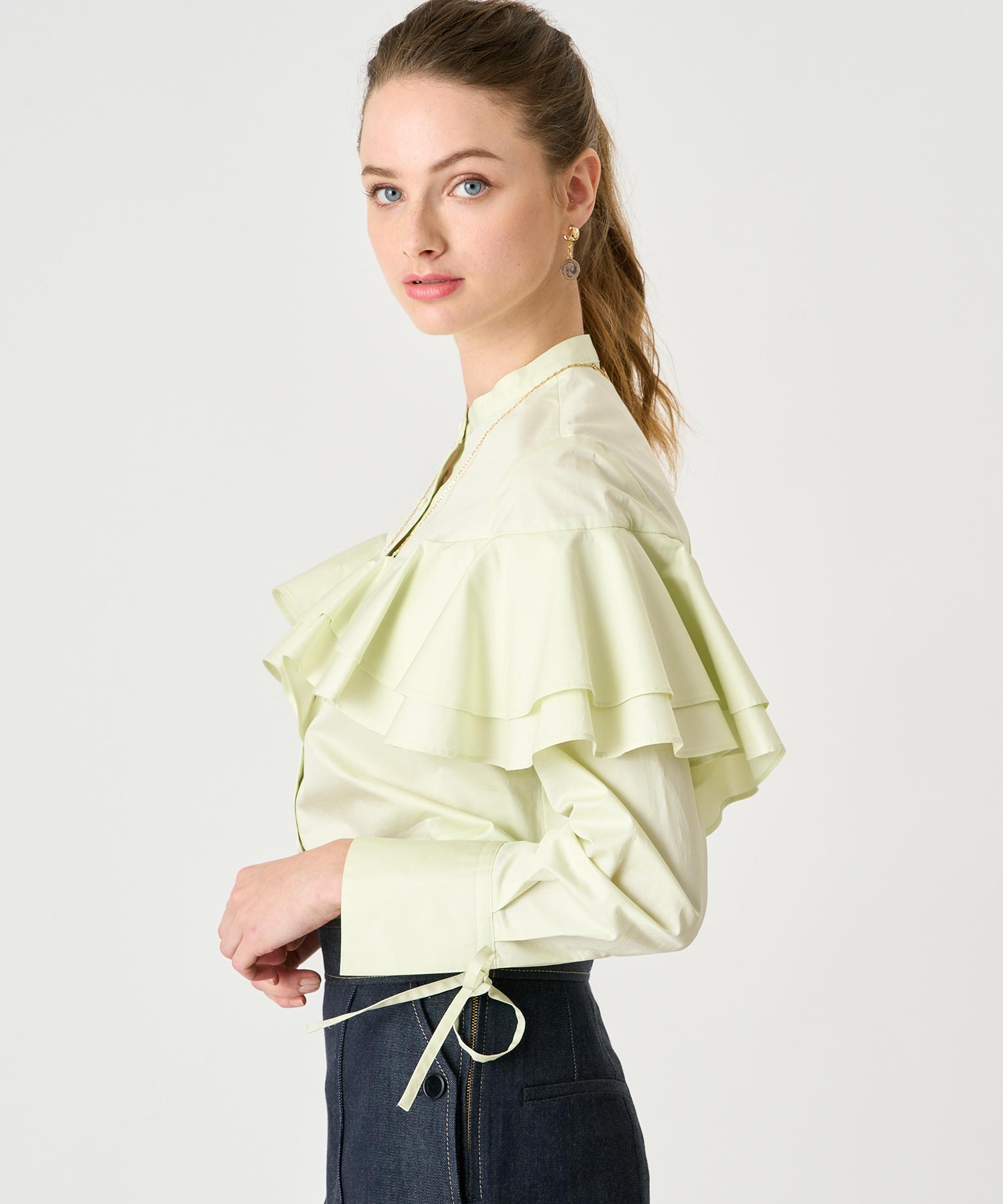 激安通販ショッピング アナイ ANAYI コンパクトコットンラッフル