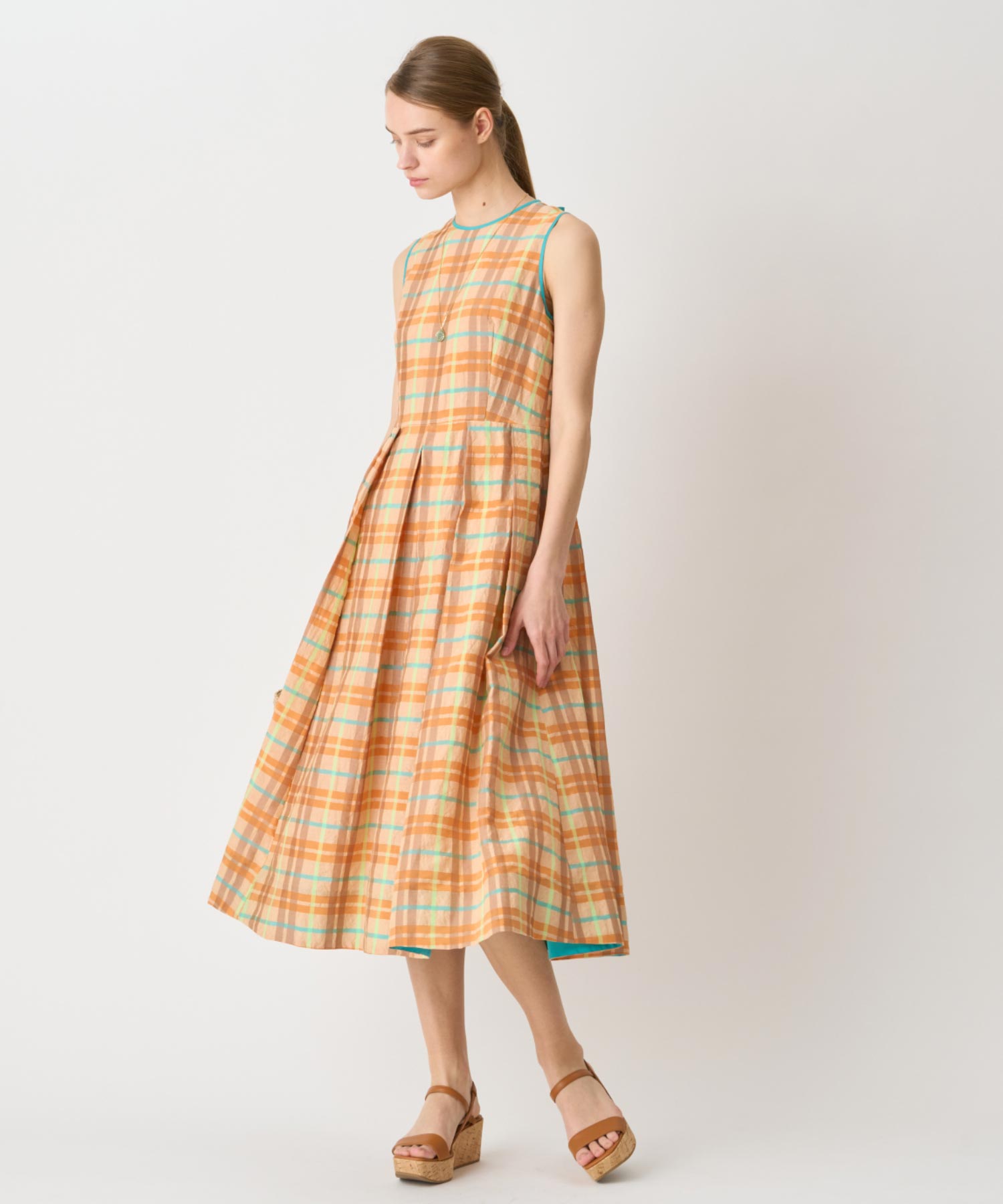 マドラスチェック ワンピース|ANAYI OFFICIAL ONLINE STORE | アナイ