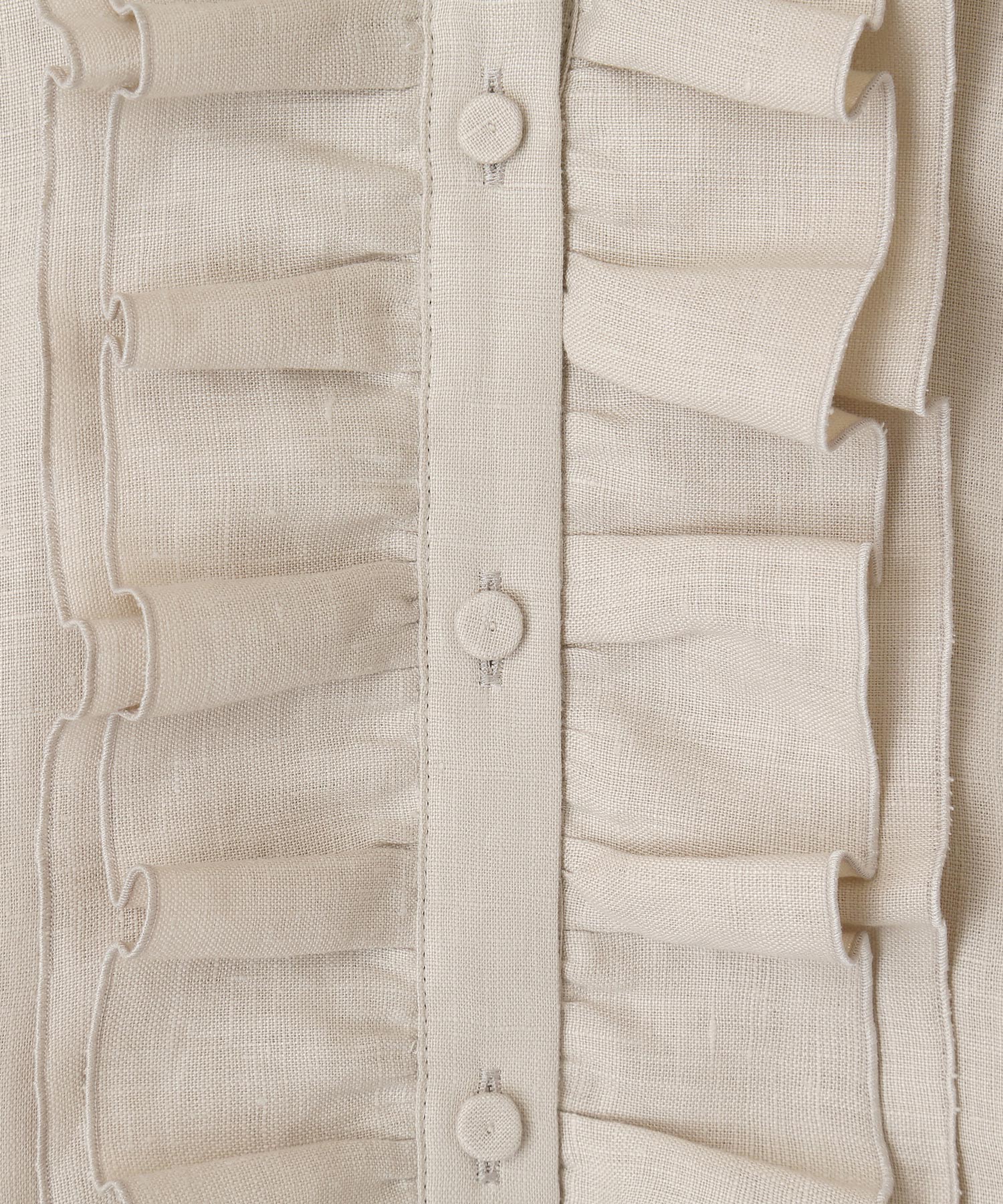 ボタニカルリネンフリルスタンド ブラウス|ANAYI OFFICIAL ONLINE