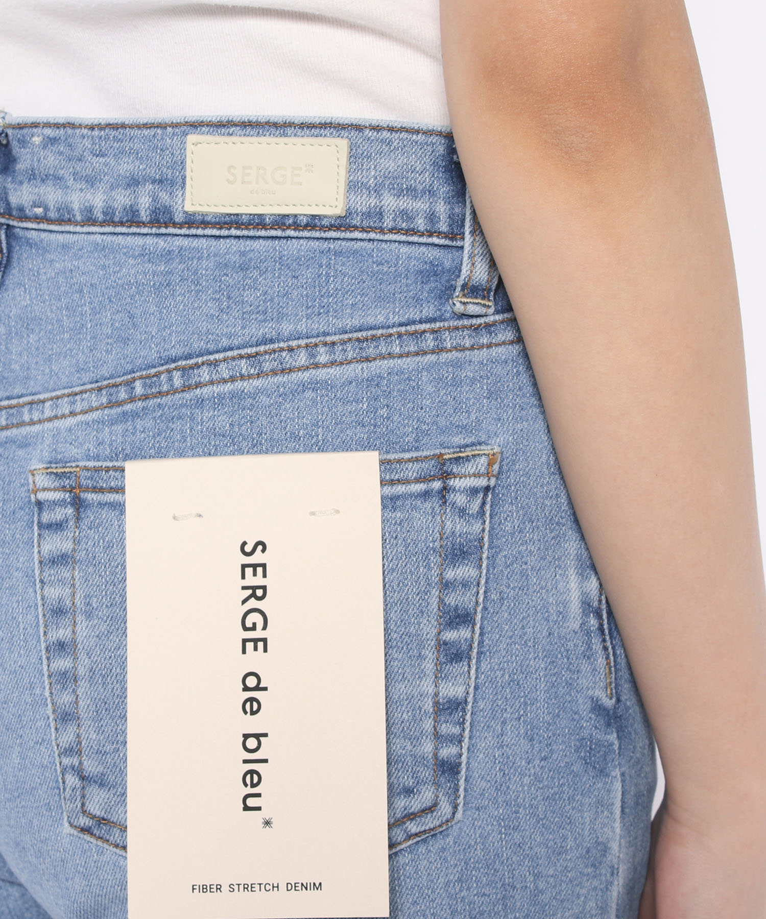 SERGE de bleu ストレートデニムパンツ|ANAYI OFFICIAL ONLINE STORE