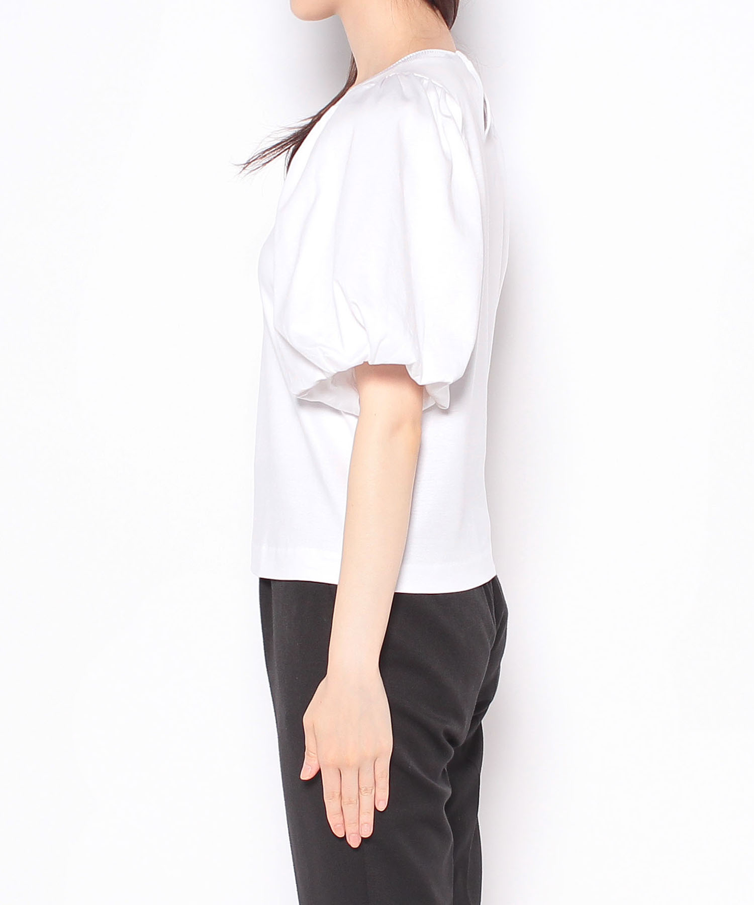 コンパクトポンチパフスリーブプルオーバー|ANAYI OFFICIAL ONLINE